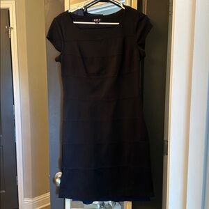 Allen B. By Allen Schwartz Black Mini Dress